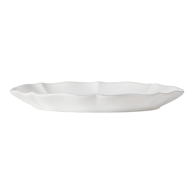 Costa Nova Rosa oval platter 30/40 cm in White stoneware