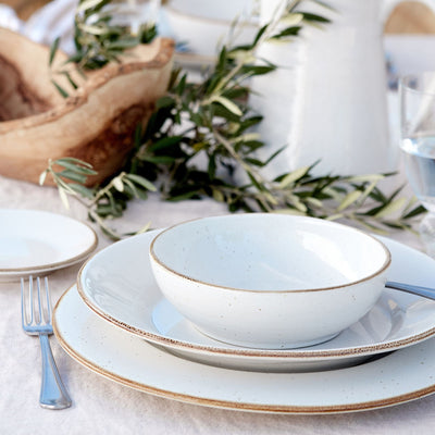 Costa Nova Sardegna soup & pasta bowl 19 cm in White stoneware