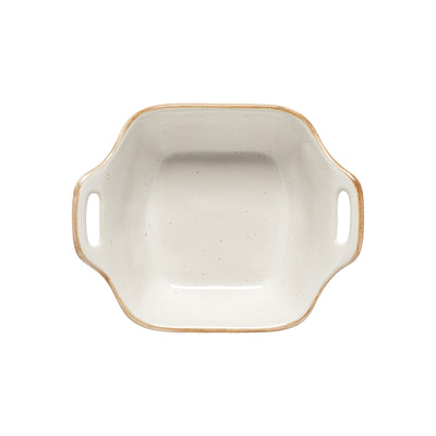 Costa Nova Sardegna square baker 26 cm in White stoneware