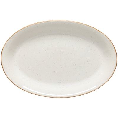 Costa Nova Sardegna oval platter 46 cm in White stoneware