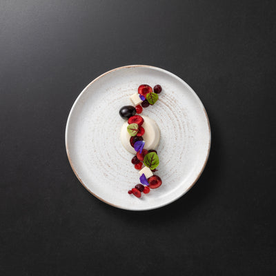 Costa Nova Vermont cream stoneware collection – salad plate 23 cm