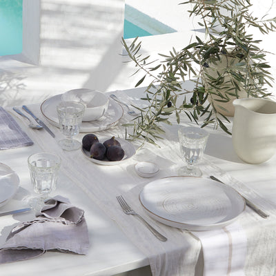Costa Nova Vermont dinner plate 27 cm in cream stoneware