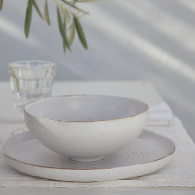 Costa Nova Vermont ramen bowl 19 cm in cream stoneware