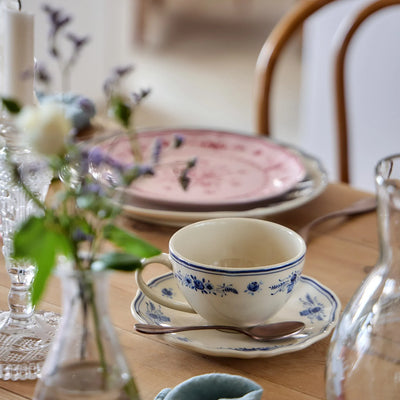 Costa Nova Vila stoneware collection – tea cup & saucer