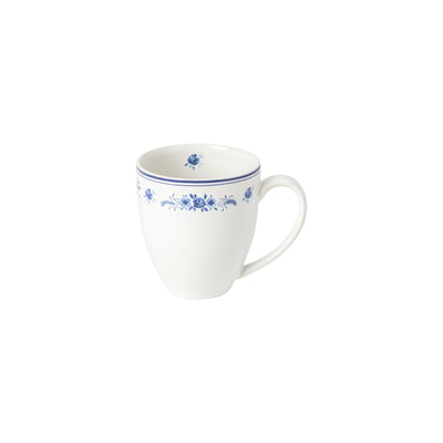 Costa Nova Vila mug 410 ml in White-Blue stoneware