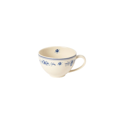 Costa Nova Vila tea cup 260 ml in Beige-Blue stoneware