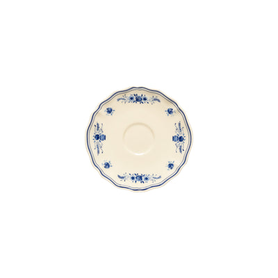 Costa Nova Vila tea saucer 17 cm in Beige-Blue stoneware