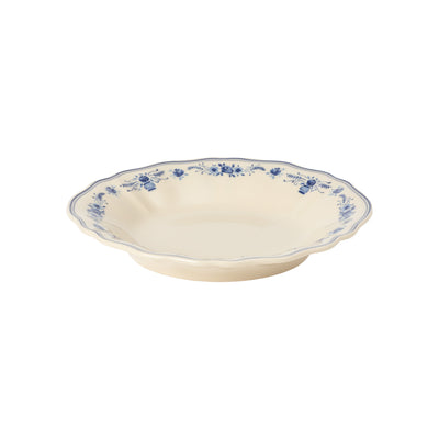 Costa Nova Vila soup & pasta plate 24 cm in Beige-Blue stoneware