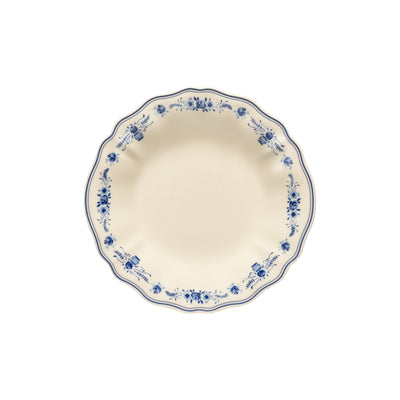 Costa Nova Vila soup & pasta plate 24 cm in Beige-Blue stoneware