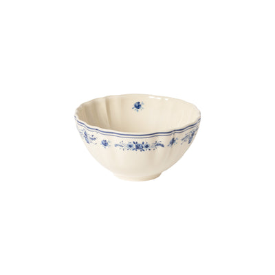Costa Nova Vila soup & cereal bowl 16 cm in Beige-Blue stoneware